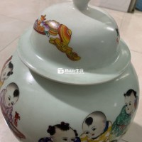 Bình đựng gạo 8kg gốm sứ