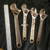 Thanh lý combo 4 cây mỏ lết Nhật bãi còn dùng được  