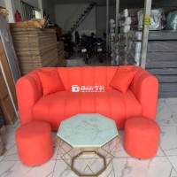Thanh Lý Sofa Múi Vip 1m7 Vải Nỉ Cao Cấp + Mút D40