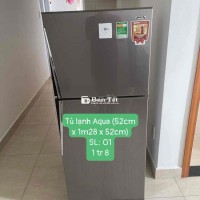 thanh lý tủ lạnh aqua 165 lit