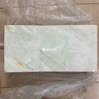 50 Miếng Dán Tường Giả Đá Thạch Anh C Cấp Lá Xanh