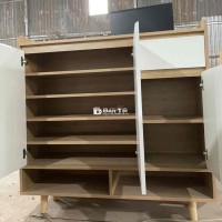 tủ giày dép làm theo yêu cầu gỗ mdf 18mm