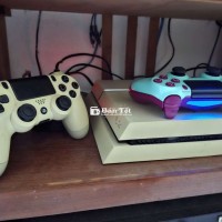 PS4 Slim 500gb + 2 tay cầm + sẵn game tk