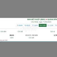 BAN MÊ THUỘT QUẢNG BÌNH Chủ Nhật, ngày 11/05/2025