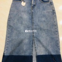 váy bò mới dáng dài