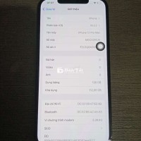 iPhone 12 pro max 128Gb nguyên Rin , pin 86
