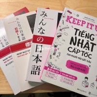 Bộ sách tiếng Nhật (tặng full khoá học N5-N1)