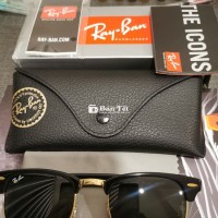 CẦN NHƯỢNG LẠI KÍNH MÁT RAYBAN 3016 CLUBMASTER