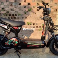 Xe đạp điện Sufat M133 màu đen