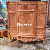 Tủ thờ gỗ xoan đào