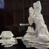 Non bộ tiểu cảnh điêu khắc mẫu tử