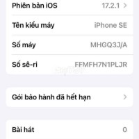 Cần bán iPhone SE 2020 64GB quốc tế, hình thức đẹp, đánh giá 98% (máy trần)  