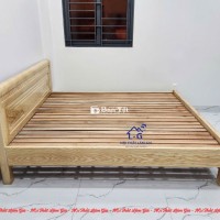 Giường Ngủ Gỗ Sồi – Đẹp Như Mẫu – Giá Chỉ Từ 2tr5  