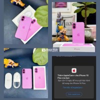 iPhone 16 128GB HỒNG FULLBOX chất APPLE 12/2025