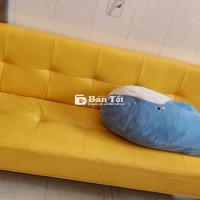 Thanh Lý Sofa Bed Vàng - Hàng Mới, Cứng Cáp, Không Xẹp Lún  