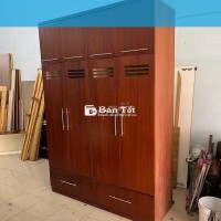 Tủ quần áo 3 cánh + tủ quần áo gỗ MDF  