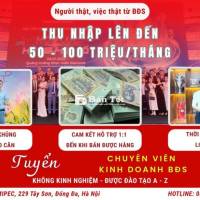 Bạn đang tìm kiếm cơ hội việc làm với thu nhập hấp dẫn và thời gian linh hoạt? Hãy gia nhập ngay đội ngũ bán nhà đất thổ cư tại Hà Nội của chúng tôi! Chúng tôi đang cần thêm 5 thành viên năng động, nhiệt huyết để cùng phát triển và chinh phục thị trường bất động sản.