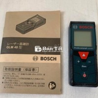 Máy đo khoảng cách Bosch GLM 40 - Đo lường chính xác, tiện lợi mọi công việc
