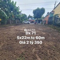 BÁN LÔ ĐẤT MẶT TIỀN KINH DOANH ĐỊNH HOÀ, THỦ DẦU MỘT