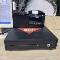 Két Tiền Tự Động Kết Nối Với Máy POS - Hoạt Động Tốt, Tự Động Khi Bấm Bill  