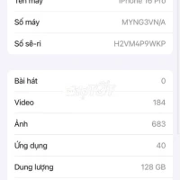 Thanh Lý iPhone 16 Pro Giá Hời!
