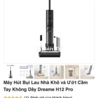 Cần bán máy hút bụi lau nhà Dreame H12