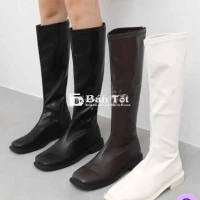 Giày Bốt Da Cao Gót Size 40 (Order Hàn Quốc) - Giá Hời!