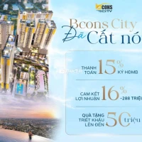 Bcons City: Căn hộ 56m2 view đẹp, full tiện nghi, giá gốc chủ đầu tư