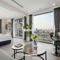 Khai trương tòa căn hộ 1 phòng ngủ, ban công, view đẹp, Ngã Tư Hàng Xanh!