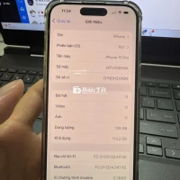 Cần bán iphone 15 Pro, dung lượng 128GB, màu trắng
