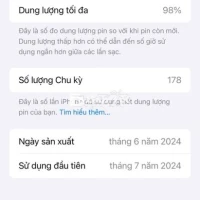 Iphone 15prm 256Ghz mã Việt Nam! Còn bảo hành