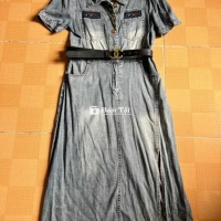 pass váy bò mặc 1 lần sz M kèm belt