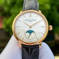 FC703 Moonphase bọc vàng hồng 18k size 39mm