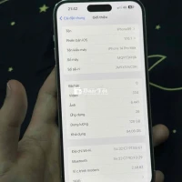 ip14prm 128gb khay sim đẹp 99keeng