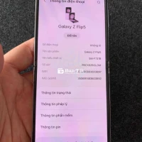 Samsung Galaxy Z Flip5 Ram8/256GB Hồng/Đen