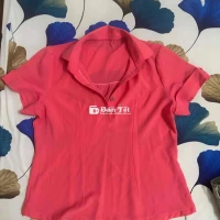 Áo Voan Công Sở Size M Màu Hồng Thanh Lịch  