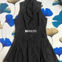 Set Váy Jean Size M Màu Đen - Trẻ Trung, Cá Tính