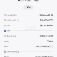 Galaxy a 55 8g -256gb