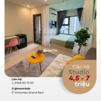CHO THUÊ CĂN HỘ VINHOMES GRAND PARK QUẬN 9 - GIÁ RẺ TỪ 4,5 TRIỆU