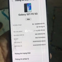 Samsung S21 FE RAM 8/128GB Chính Hãng - Máy Bể Kính Sọc Màn, Chạy Xe Công Nghệ Bao Ngon  
