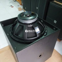 Loa sub điện Rcf bass 50 côn 100 vỏ ván ép-new