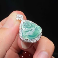 Di Lặc Phỉ Thúy Cao Băng Chủng Ngọc Phỉ Thúy Type B  