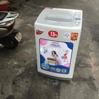 Máy giặt Aqua còn đẹp, hình thực tế, đang dùng tốt  