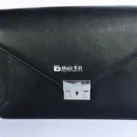 Ví cầm tay Clutch Burberry Nam Black - Chính Hãng