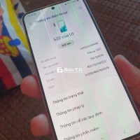Samsung S22 5G - Máy nguyên zin, lỗi sọc màn hình nhưng không ố vàng  