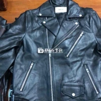 Áo Da Bò Hạt Biker Nam - Da Bò Hạt Dày, Mềm, Dẻo - Bao Tùy Véc AE Chơi  