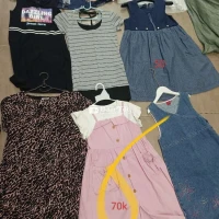Đầm xô bé gái size to 140 (30-35kg) - Đầm bé mặc hè siêu mát, sale rẻ!