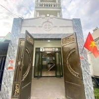 BÁN NHÀ SHR QUẬN 12 - MẶT TIỀN - OTO NGỦ TRONG NHÀ