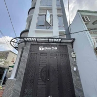 NHÀ ĐẸP MỚI 3TẦNG TẶNG NỘI THẤT HẺM 4M F.PHÚ THUẬN Q7 SHR NHĨNH 4TỶ TL