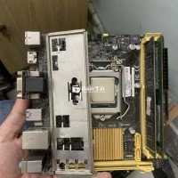 Combo main Asus ITX kẹp CPU I5, Ram 8G